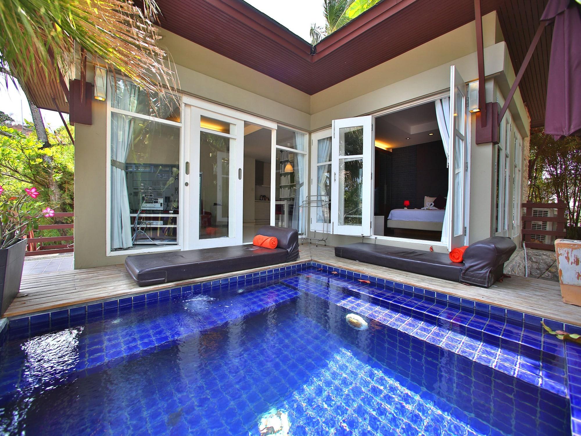 Replay Pool Villa Beachfront Samui Bang Rak Beach  Exterior photo