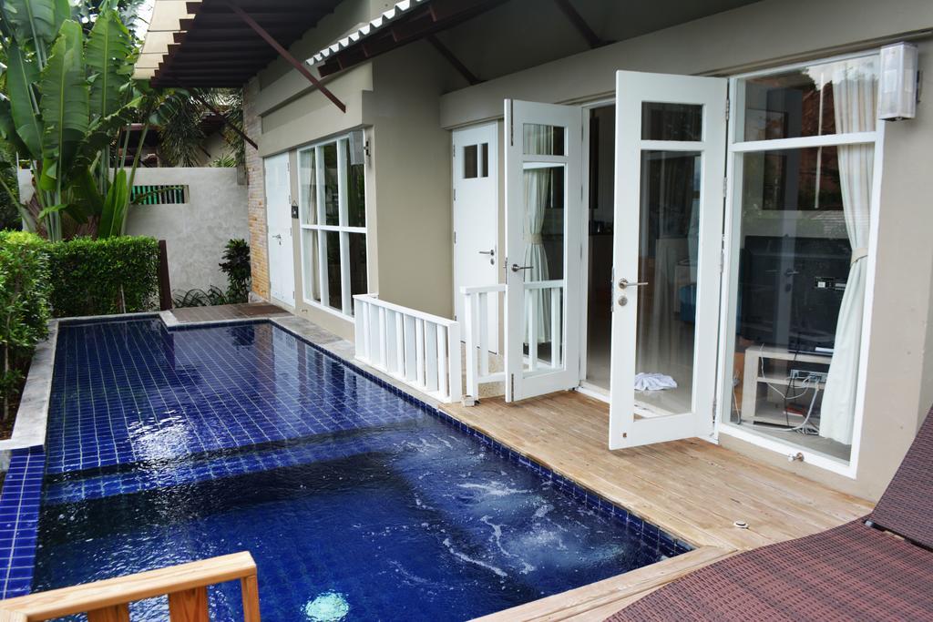 Replay Pool Villa Beachfront Samui Bang Rak Beach  Exterior photo